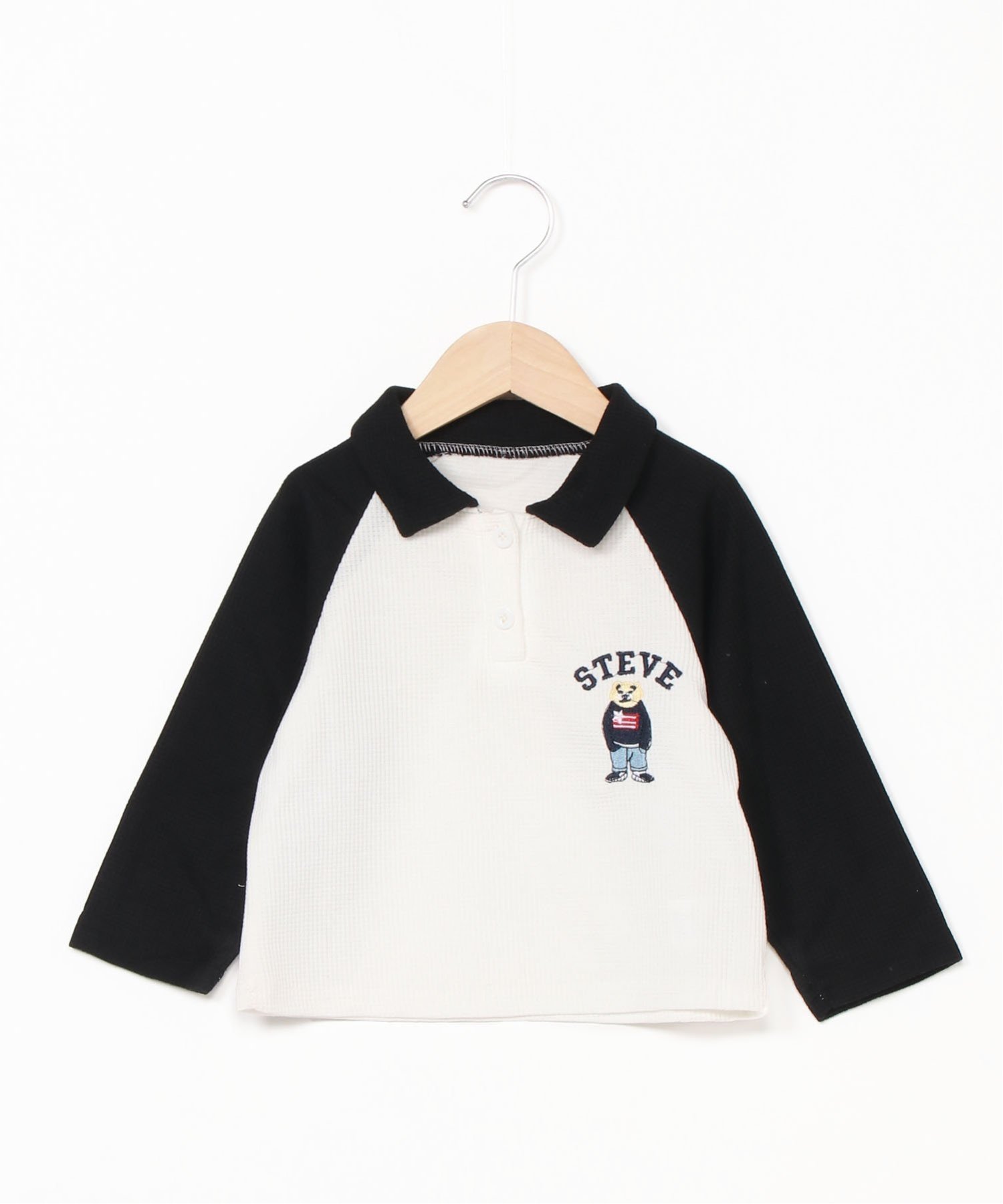Футболка-поло lulunoix/(K) Bear Lulu Noix, white