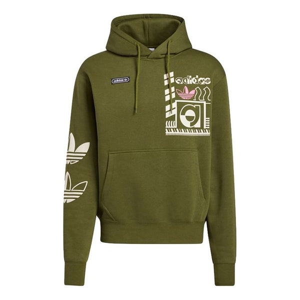 

Толстовка adidas originals Casual Sports hooded Pullover Green, зеленый