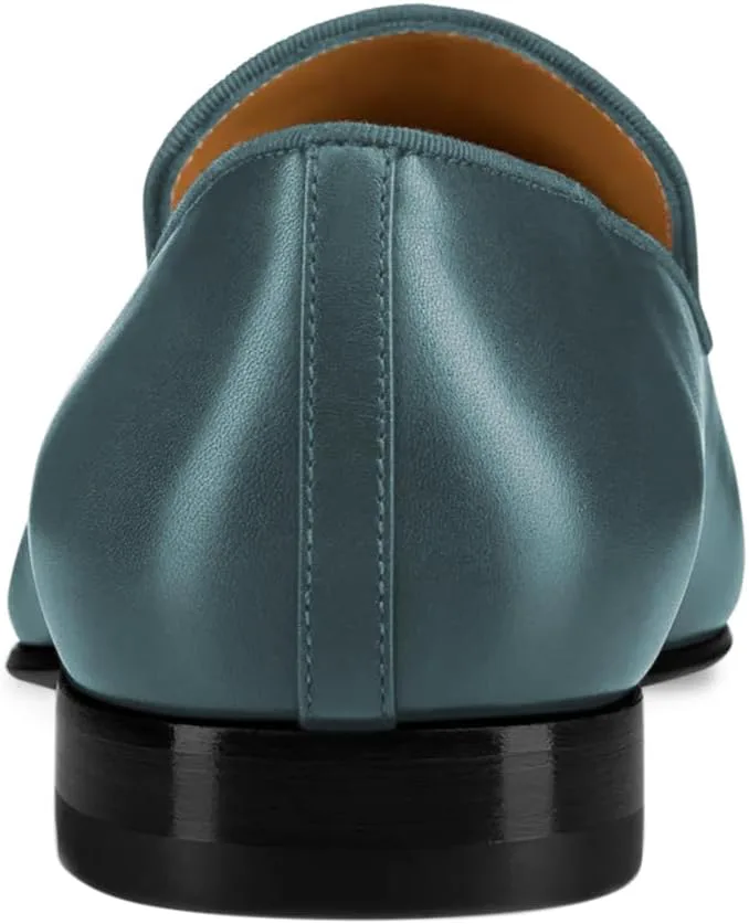 

Мужские туфли FOWT с закрытым носком, удобные, с низким каблуком, оксфорды, слипоны для офиса и повседневного ношения, размеры 4-16 US, синий