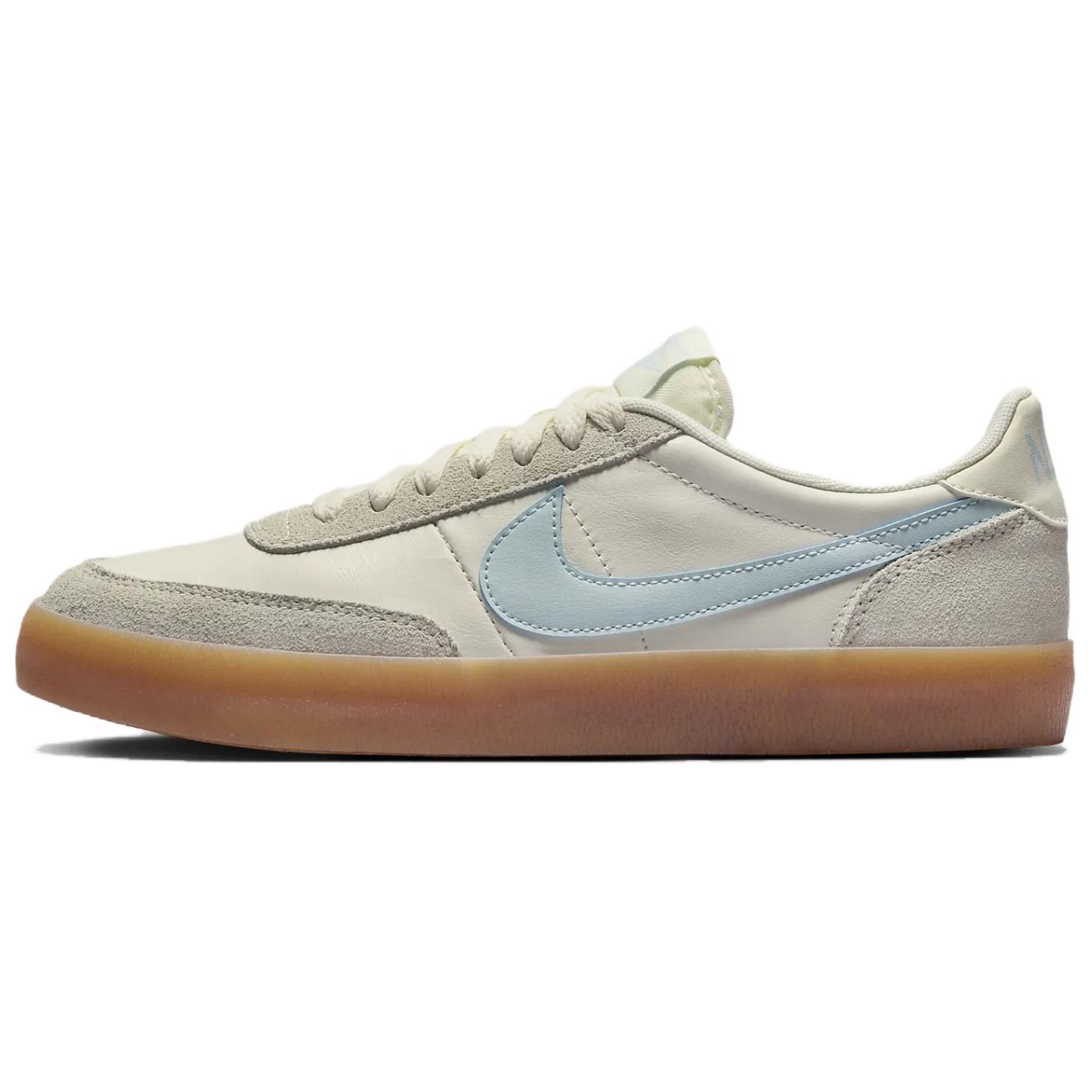 

Кроссовки Nike Killshot 2 Skateboarding Shoes Women's Low-top Sail/Gel Yellow/Glacier Blue, белый/голубой