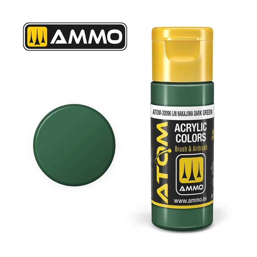 

IJN Накадзима Темно-Зеленый, ATOM Acrylic Paints