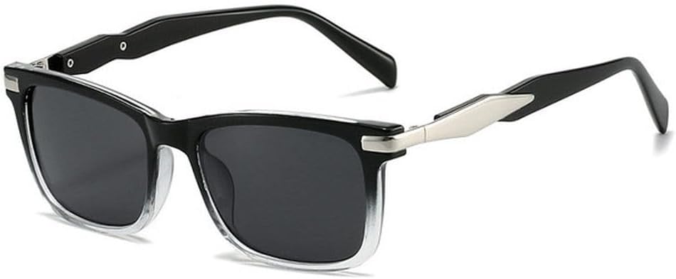 

Мужские солнцезащитные очки в стиле ретро, ​​для уличной фотографии, металлические, тонкие, высококачественные, классические, модные, SUN1090 Generic, Black White Gray