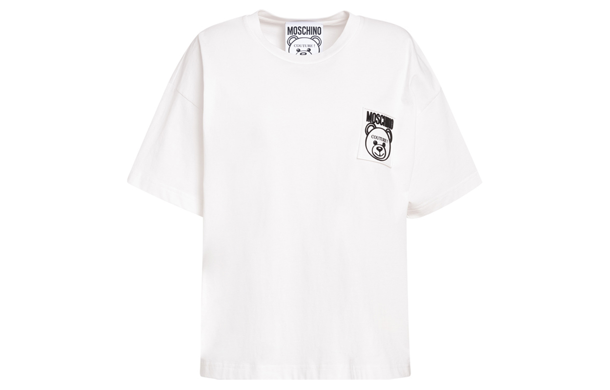 

Футболка женская белая MOSCHINO