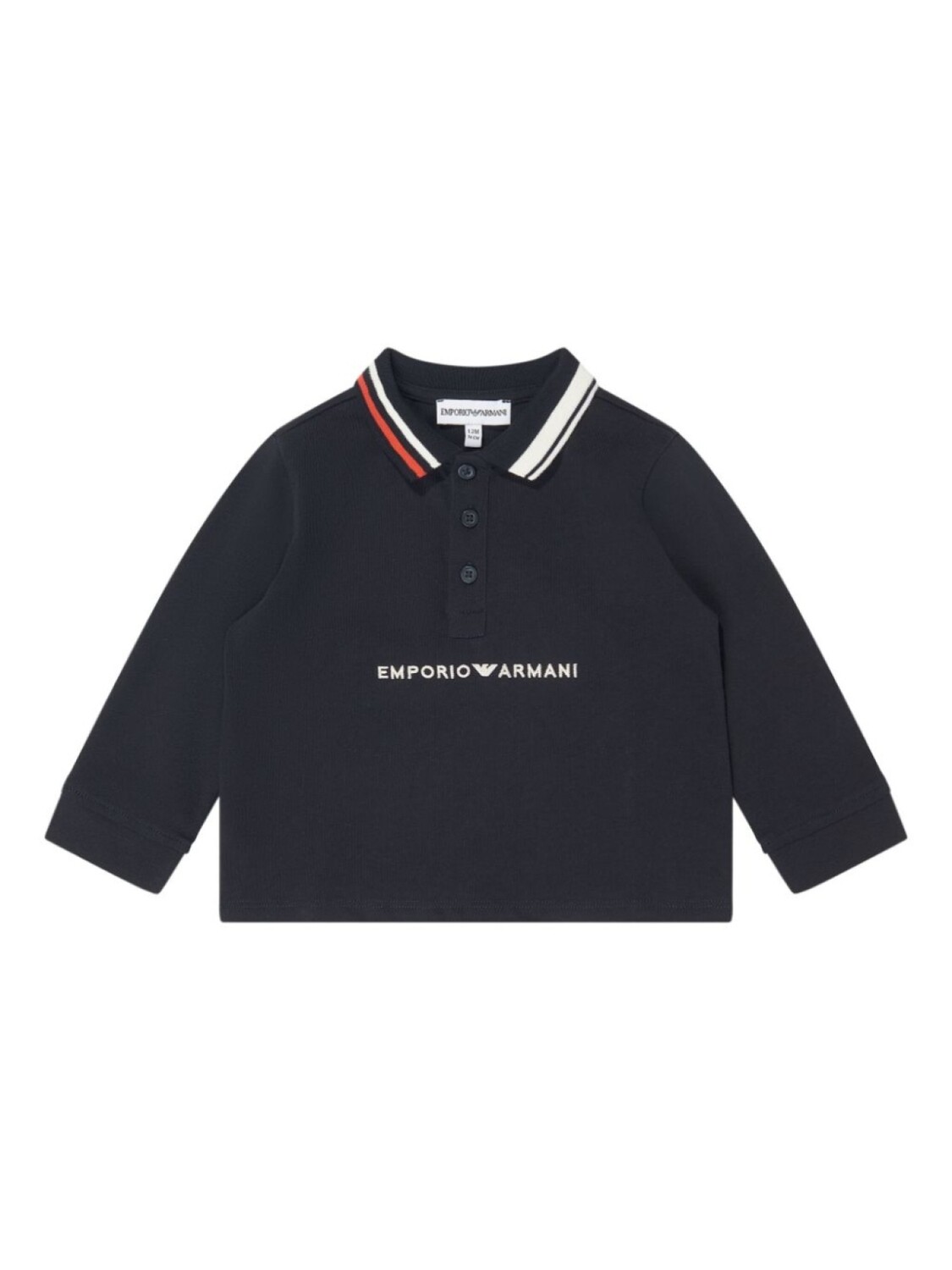

Emporio Armani Kids рубашка поло с вышитым логотипом, синий