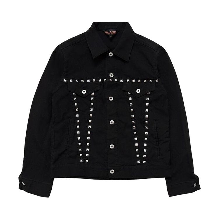 

Куртка Comme des Garçons Black Trucker Jacket With Studs, Black