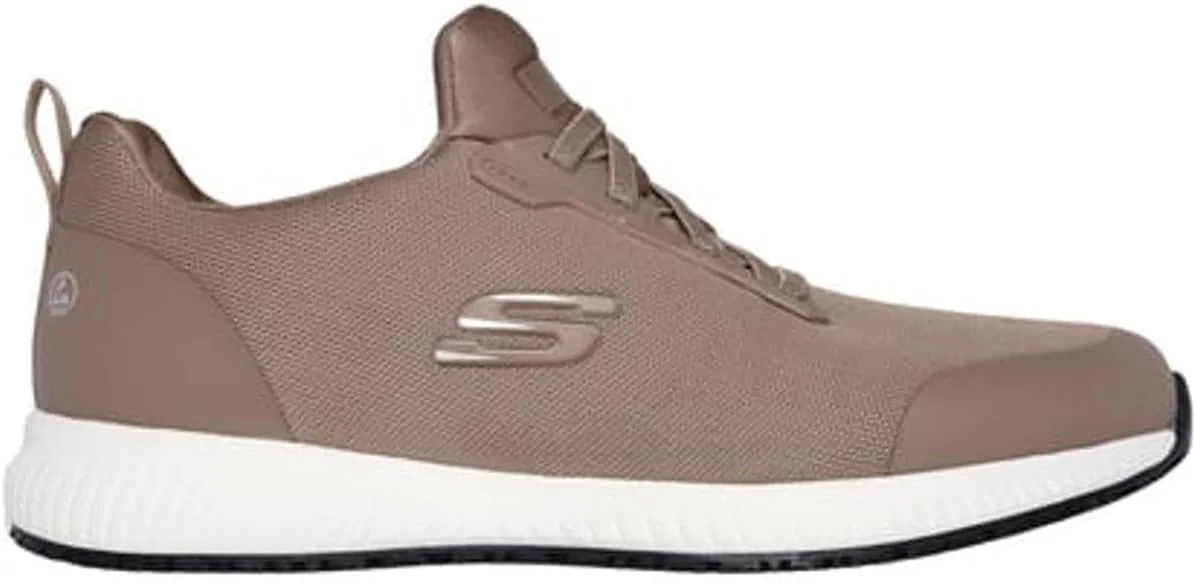 Кроссовки Skechers Men's Squad Sr Myton, Taupe — фото 4