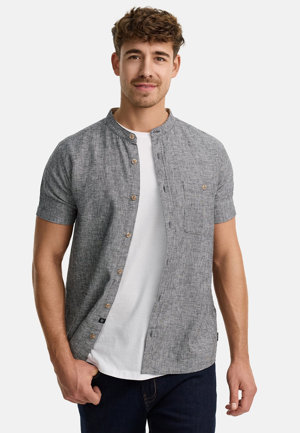 

Рубашка KURZARM HELMER INDICODE JEANS, черный