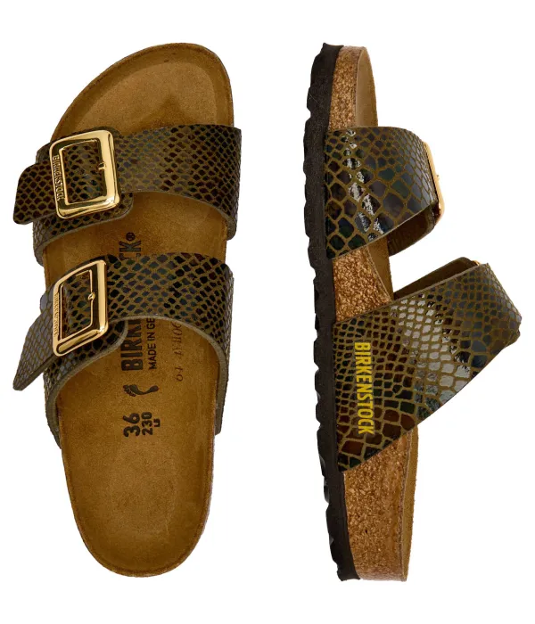 Тапочки Sydney CB Narrow fit Birkenstock, зеленый — фото 4
