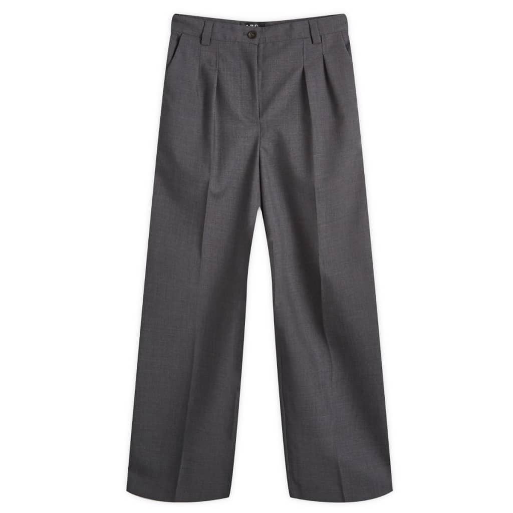 

Брюки плиссе Tressie A.P.C., серый