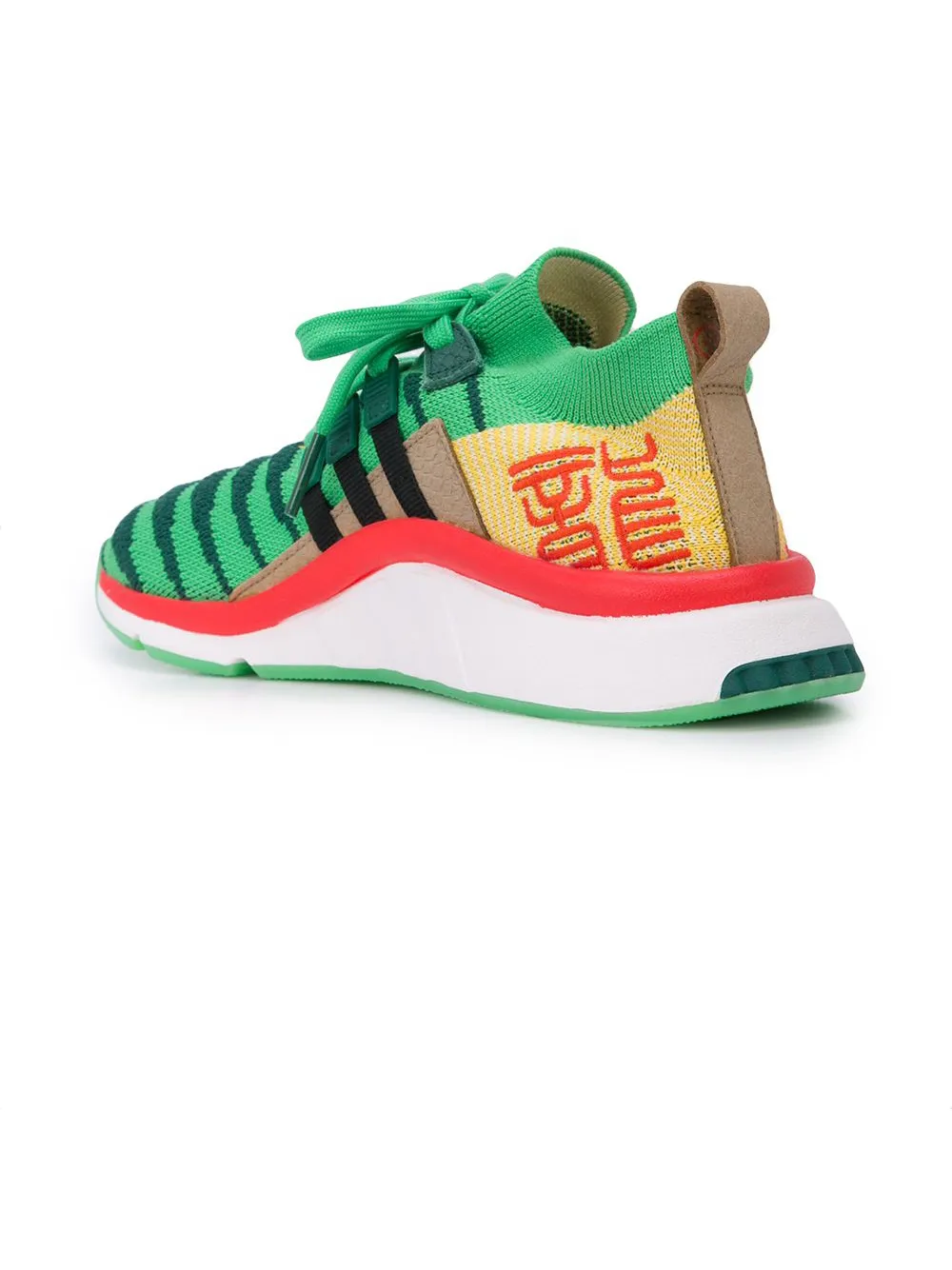 Кроссовки Dragonball Z EQT Support Mid ADV Primeknit adidas, зеленый — фото 3