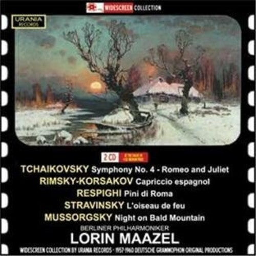

CD диск Berlin Radio Orchestra / Maazel: Firebird / Romeo & Juliet