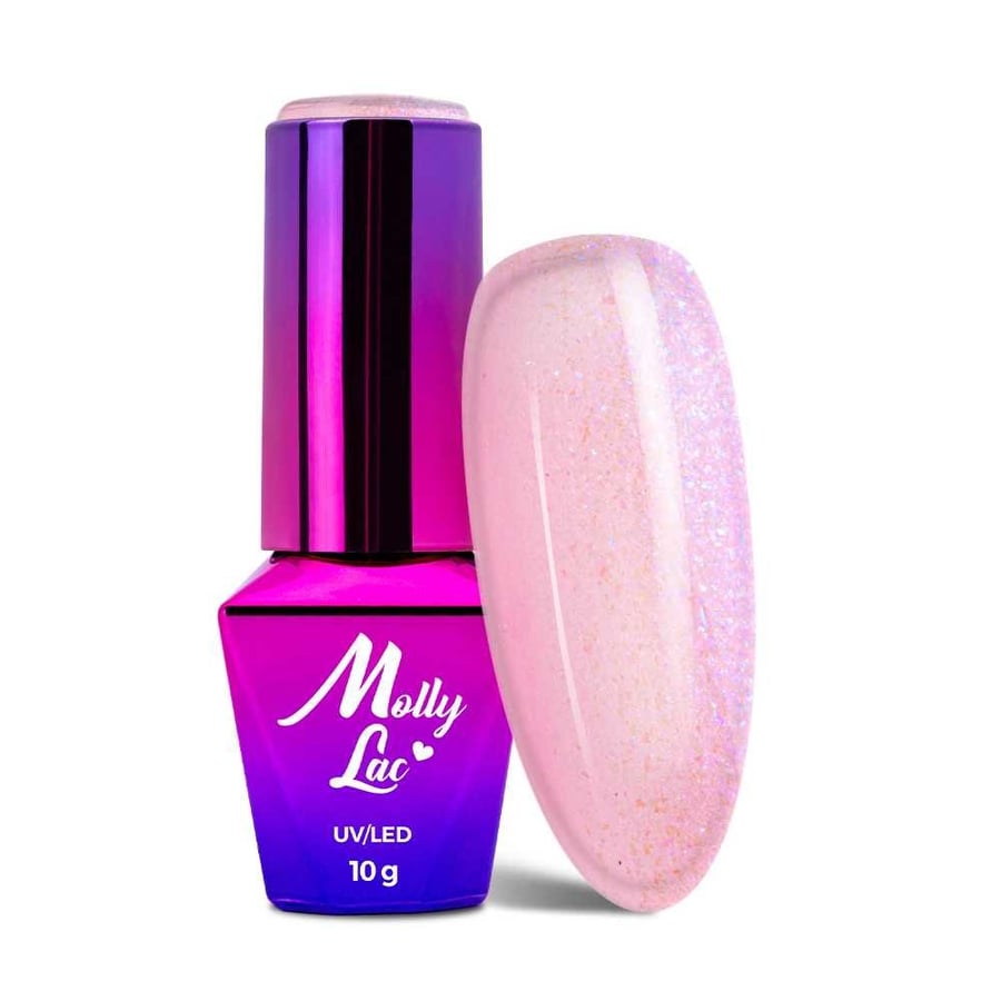 

гибридный лак для ногтей MollyLac Mermaid Whispers Siren Lips 10 г № 594