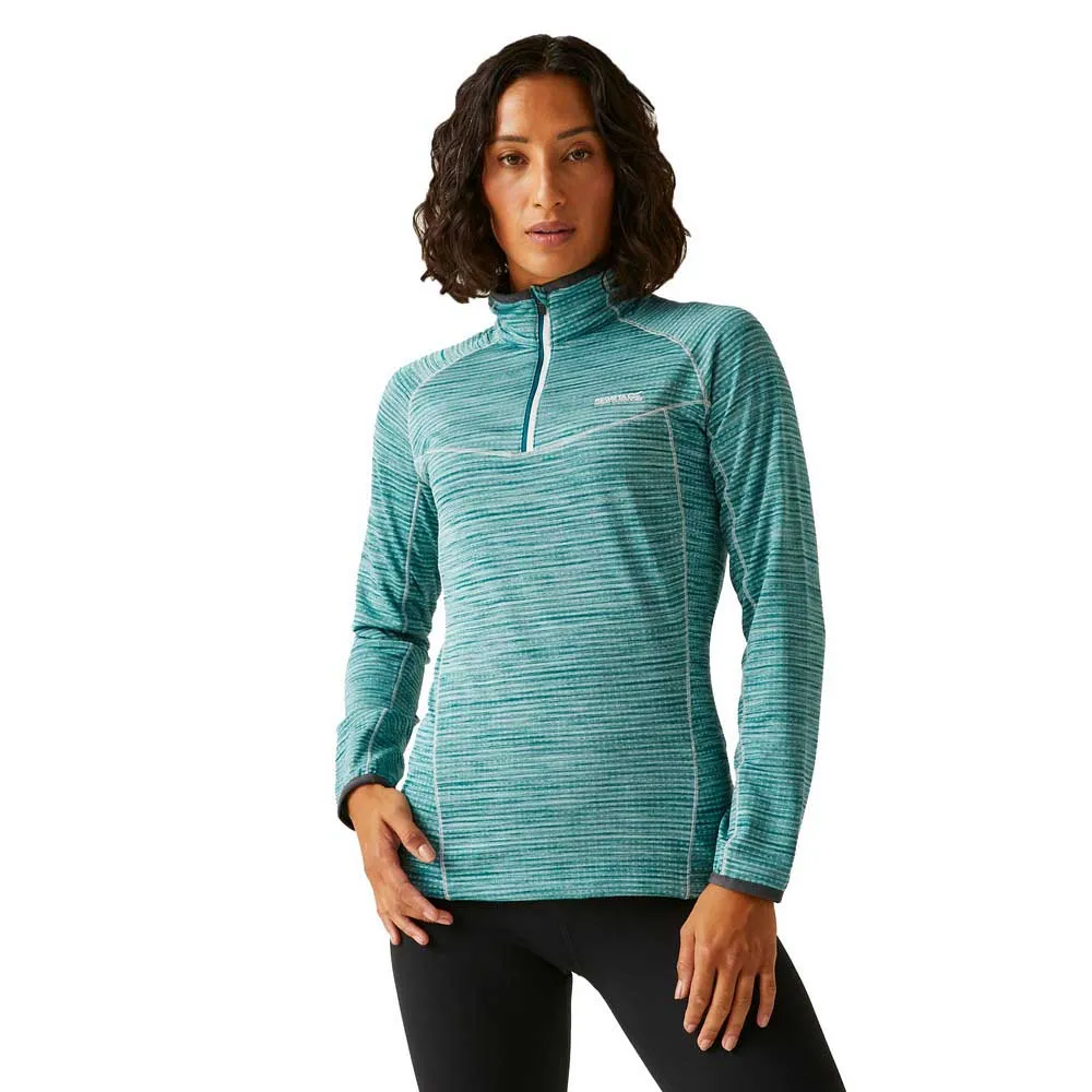 

Флис Regatta Yonder II half zip, синий/зеленый