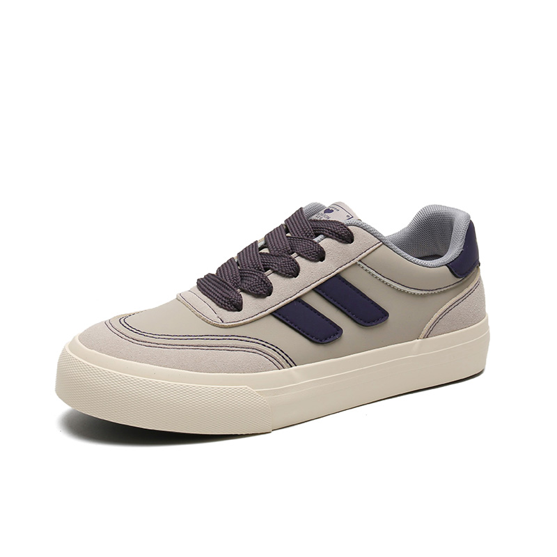 

Wooden Rabbit Мужские лоу-топ скейтборд кроссовки серые, цвет Gray