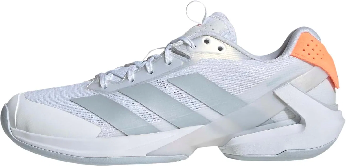 Теннисные туфли adidas Adizero Ubersonic 5, White/Halo Blue/Beam Orange