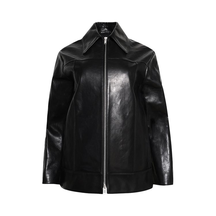 

Куртка Jil Sander Drop Shoulder Zipped Jacket 'Black', черный