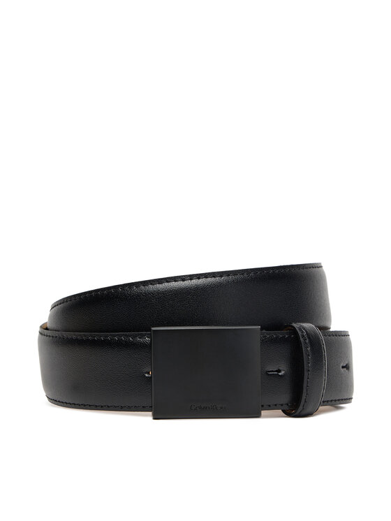 

Мужской ремень Titlecase Plaque Buckle 32Mm LV04D7030G Calvin Klein, чёрный