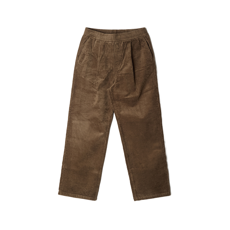 

Повседневные брюки мужские утепленные прямого кроя SPAO, коричневый