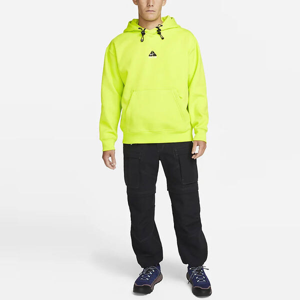 Толстовка Nike ACG Fleece Stay Warm Pullover Sports Couple Style Yellow, желтый — фото 3