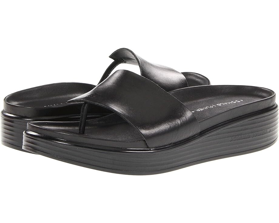 

Сандалии Donald Pliner Fifi, цвет Black Vachetta