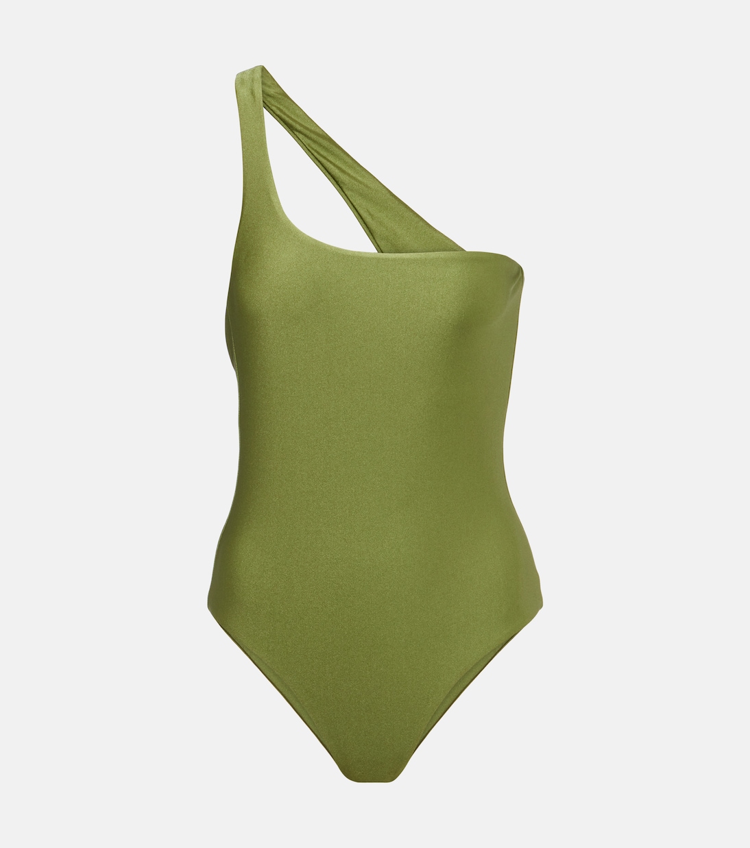 

Купальник Evolve с одним плечом Jade Swim, Sage Green Sheen
