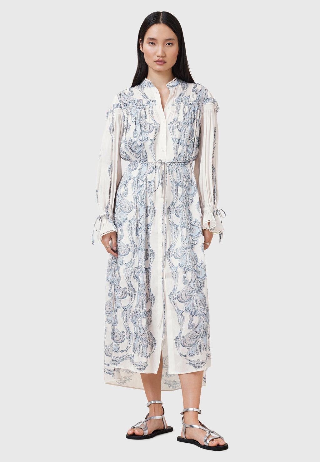 

Повседневное платье DELPHINE - Shirt dress AllSaints, синий