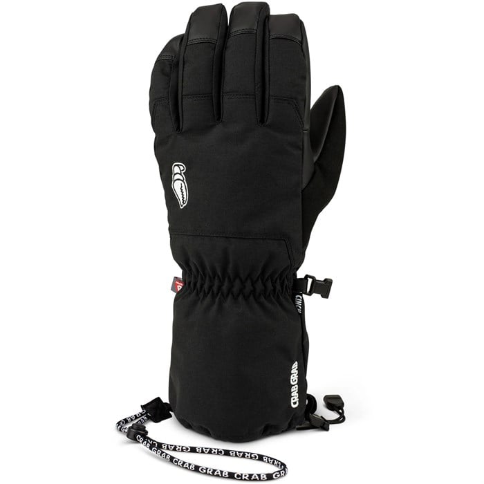 

Перчатки с завязками Crab Grab, True Black