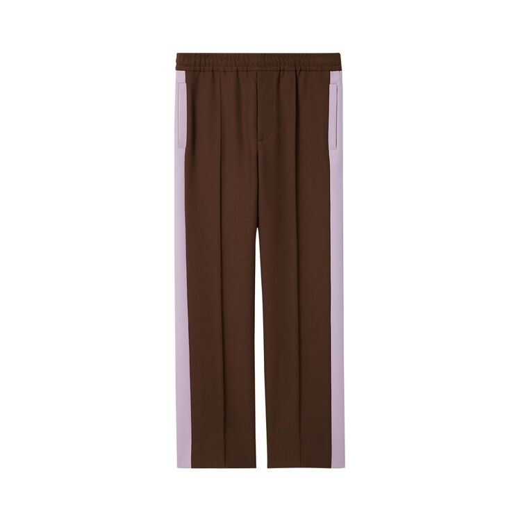 

Брюки Gucci Fluid Drill Pants Vanessa Brown, коричневый