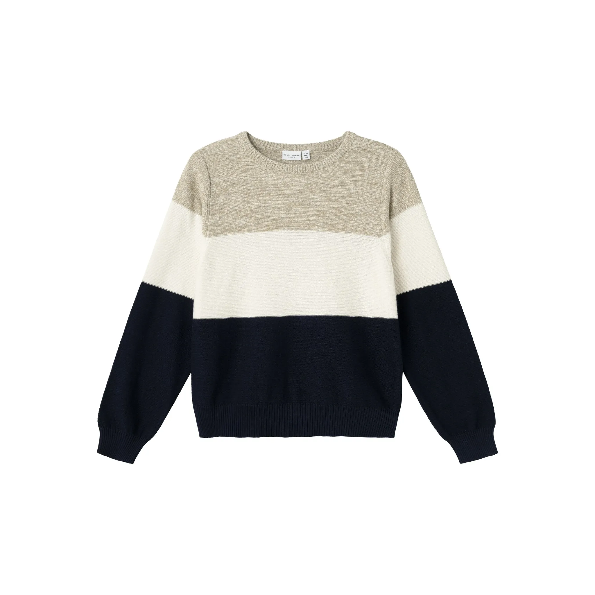 

Свитер с круглым вырезом Name It «NKMVOHAN LS KNIT», цвет Weathered Teak