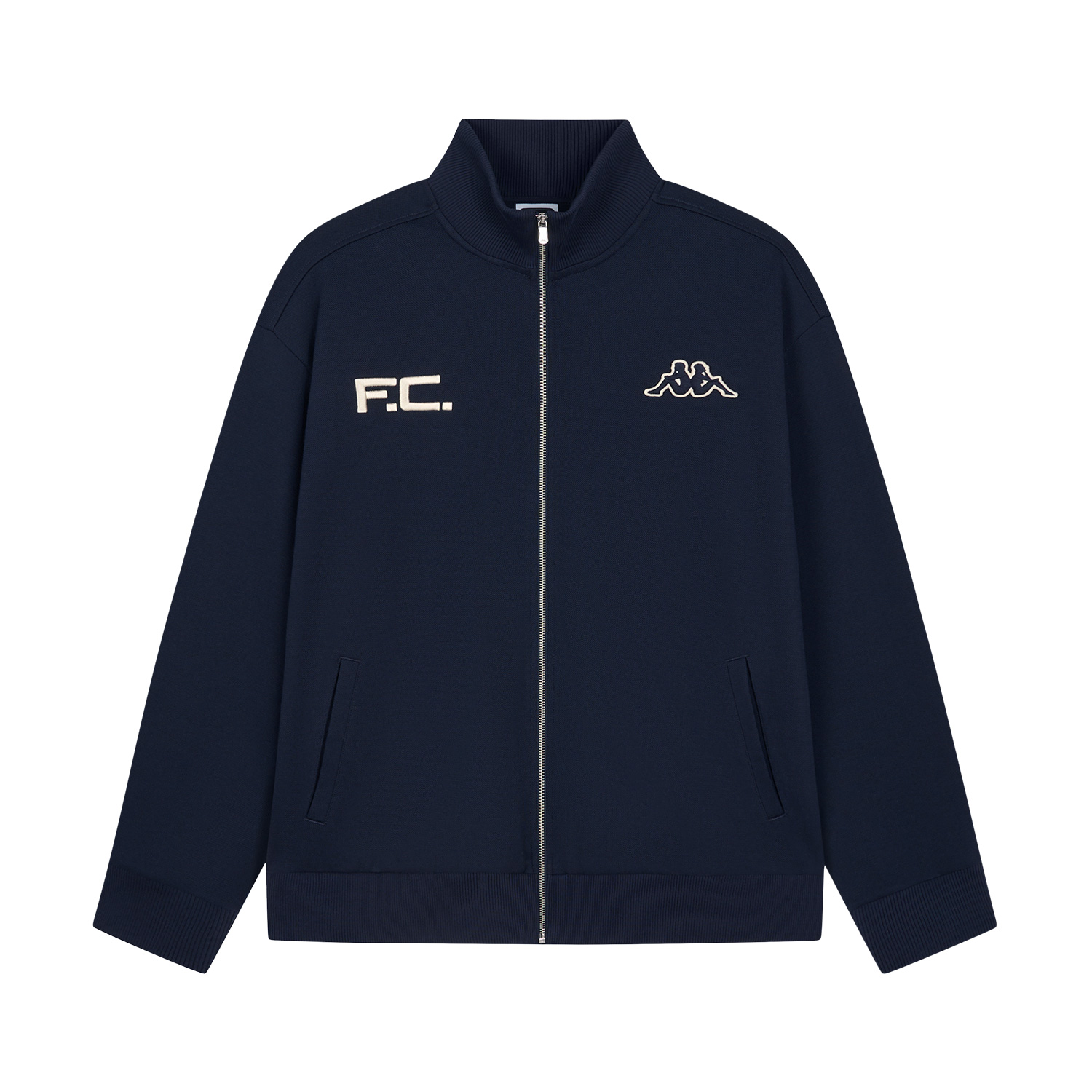 

Kappa Мужская монохромная куртка 1916, Midnight Blue Black-906