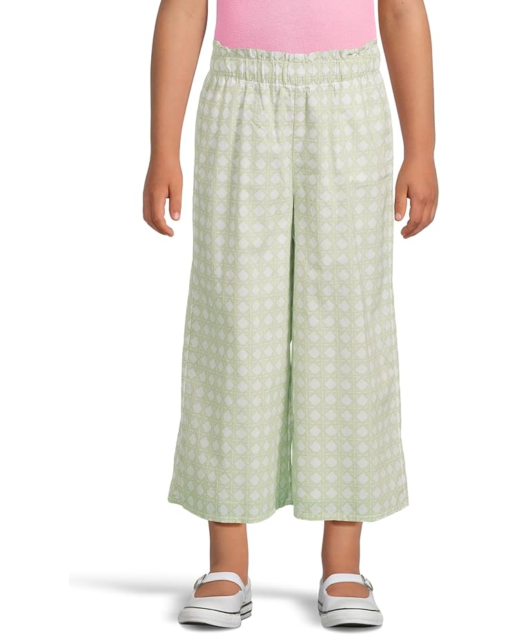 

Брюки Janie and Jack Cane Print Wide Leg Pants, цвет Multicolor