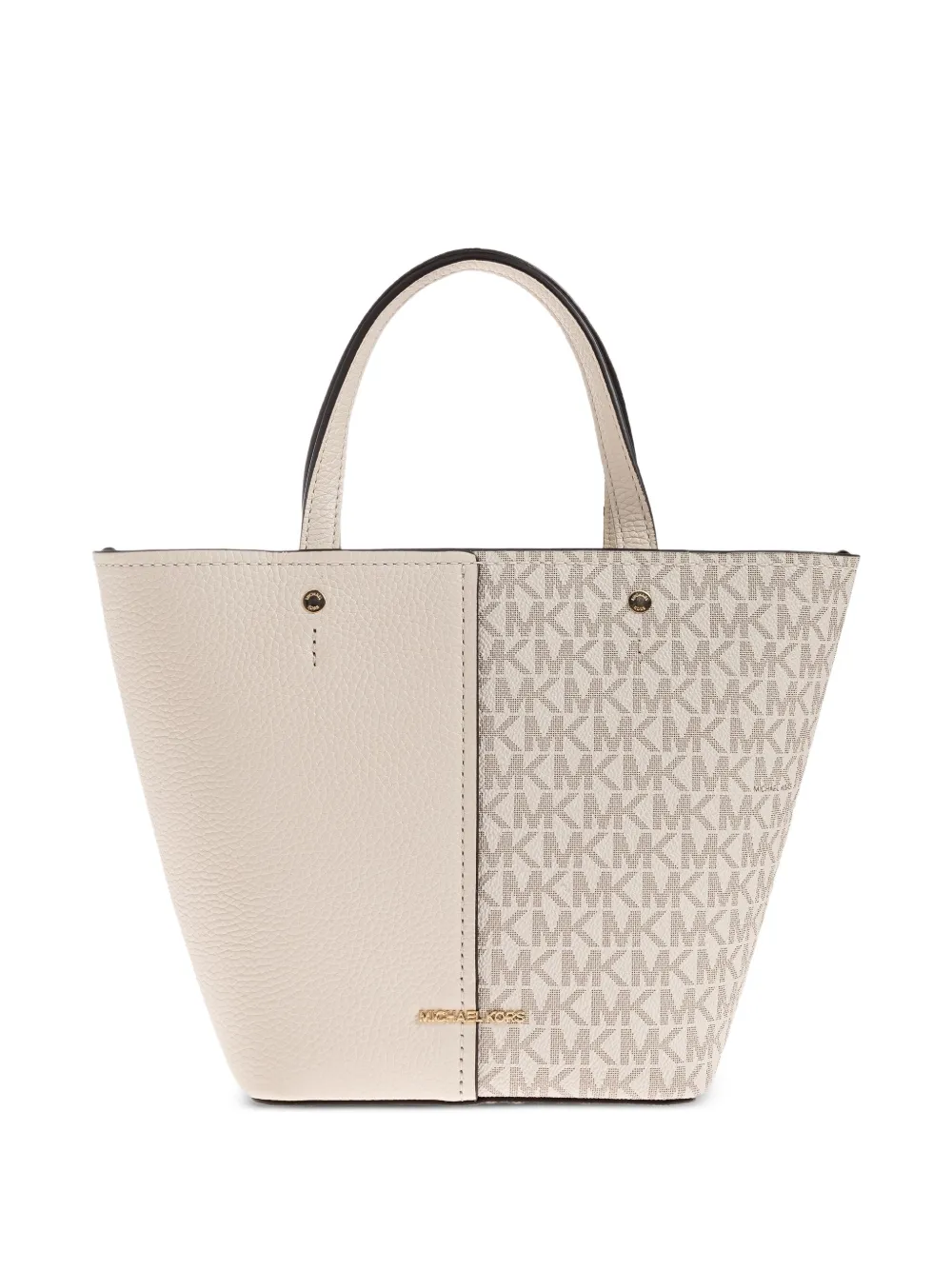 

Сумка-тоут Flora с монограммой среднего размера Michael Michael Kors, нейтральный