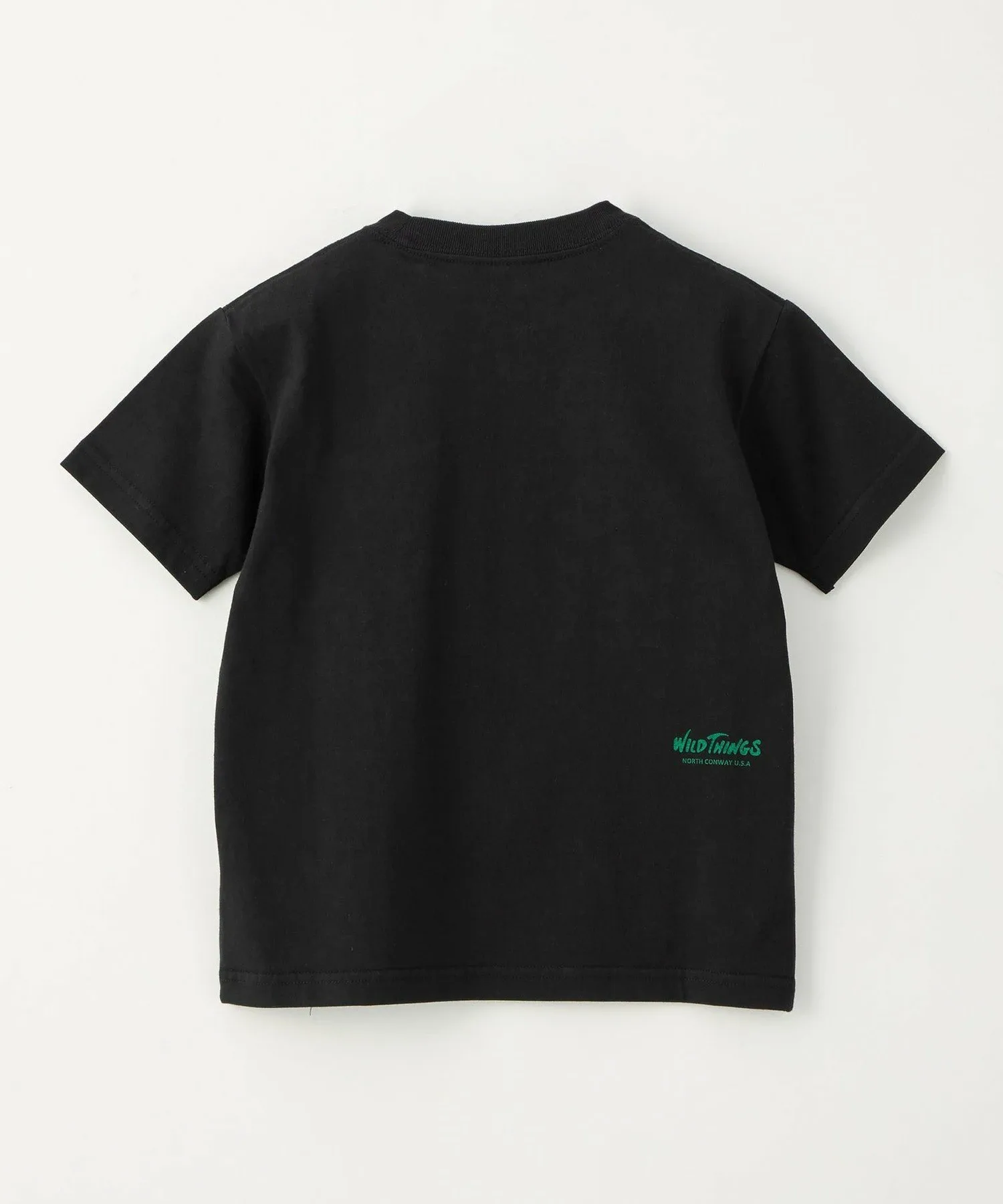 Футболка с коротким рукавом "Дикие создания" (размер 110-130 см) / Детская United Arrows Green Label Relaxing, Black — фото 2