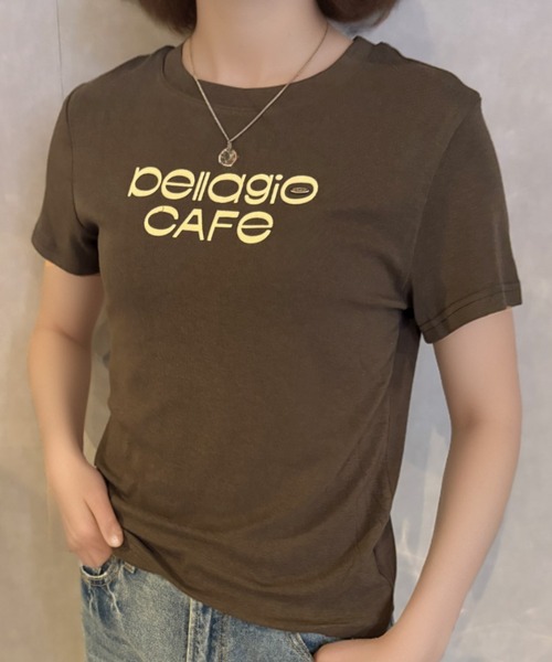 

Футболка с принтом и нашивкой Girly Doll, цвет хаки