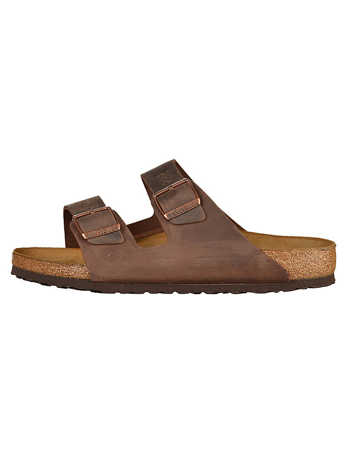 Мюли Birkenstock Leder Arizona, цвет Braun - Weite S