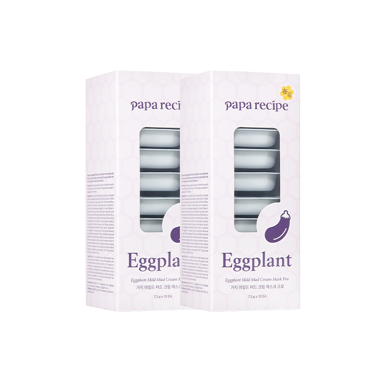 

Очищающая маска Spring Rain Eggplant для лица с экстрактом баклажана, отшелушивающая, сужает поры, для всех типов кожи Papa Recipe