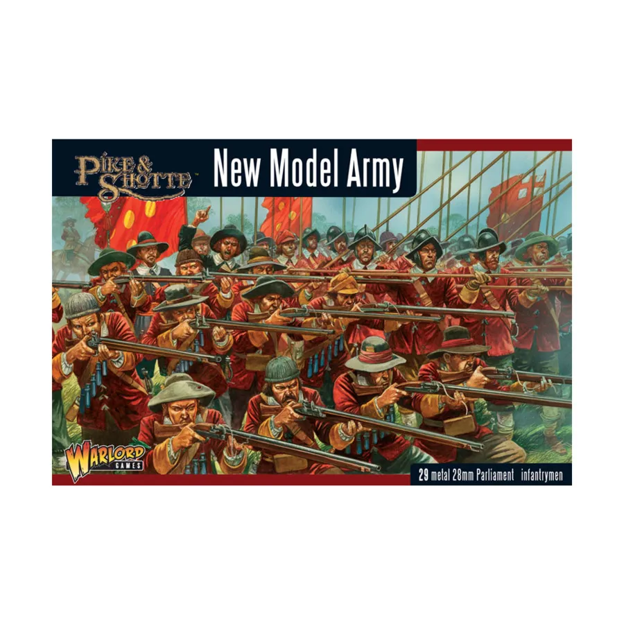 

Новая модель армии, Pike & Shotte - Parliament (28mm)