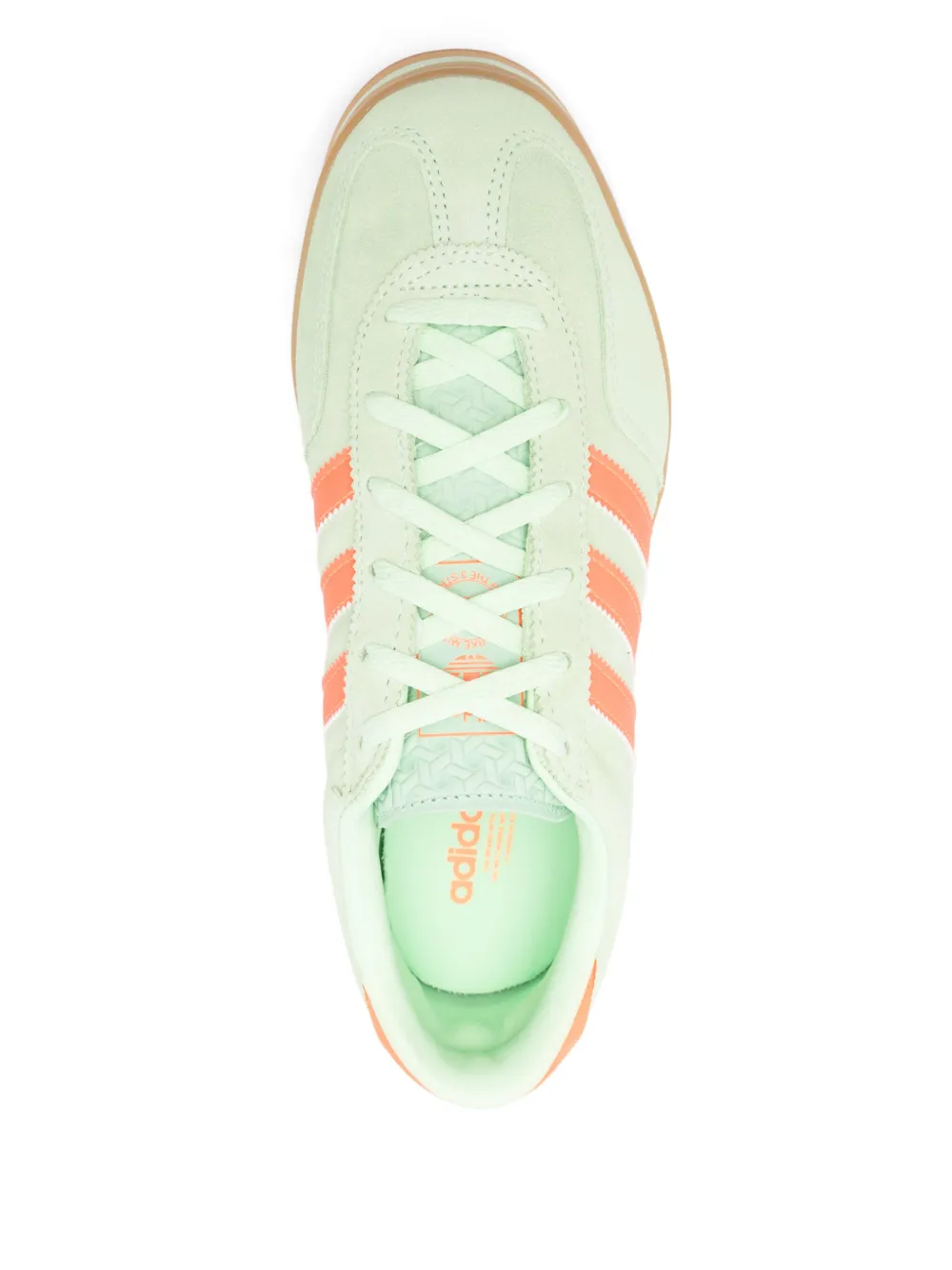 Кроссовки Gazelle Stack Adidas, зеленый — фото 4