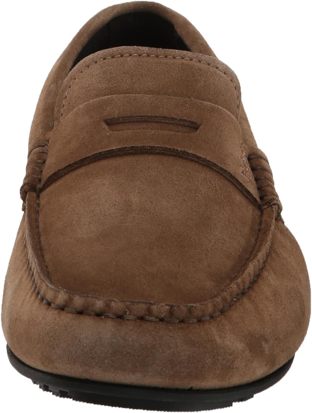 BOSS мужские гладкие замшевые мокасины-водители, Stone Beige — фото 2