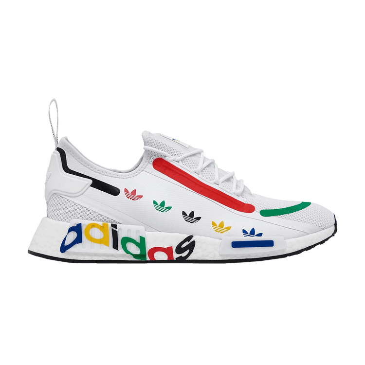 

Кроссовки adidas NMD_R1 Spectoo 'Multi-Color Trefoil', белый