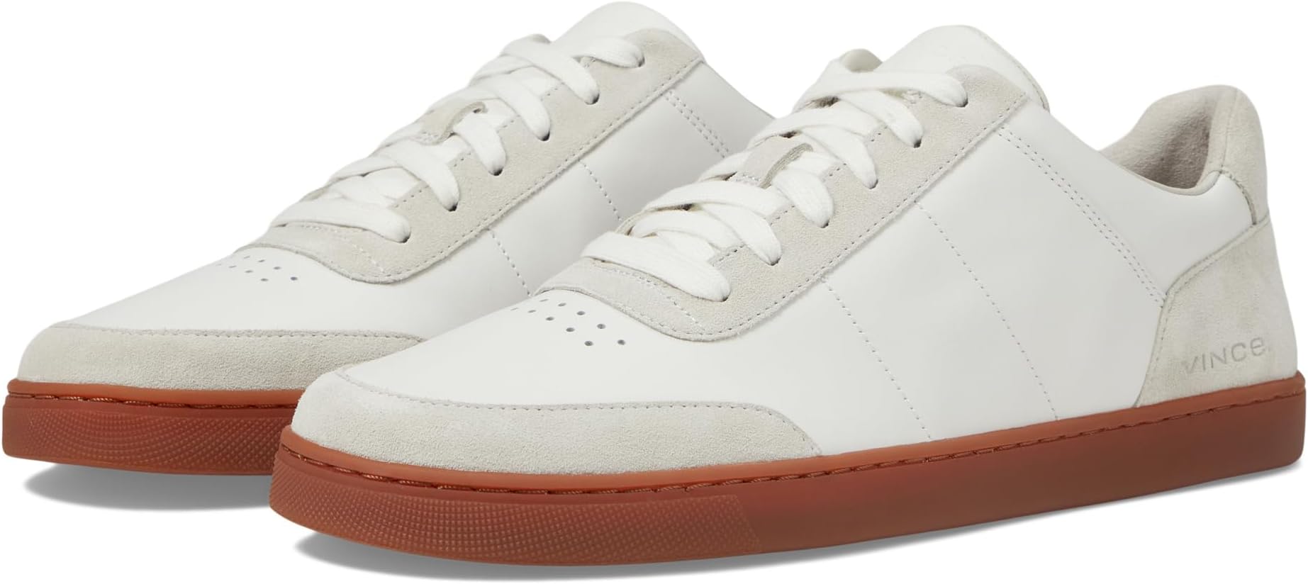 

Кроссовки Vince Noel, цвет Horchata White Suede Leather