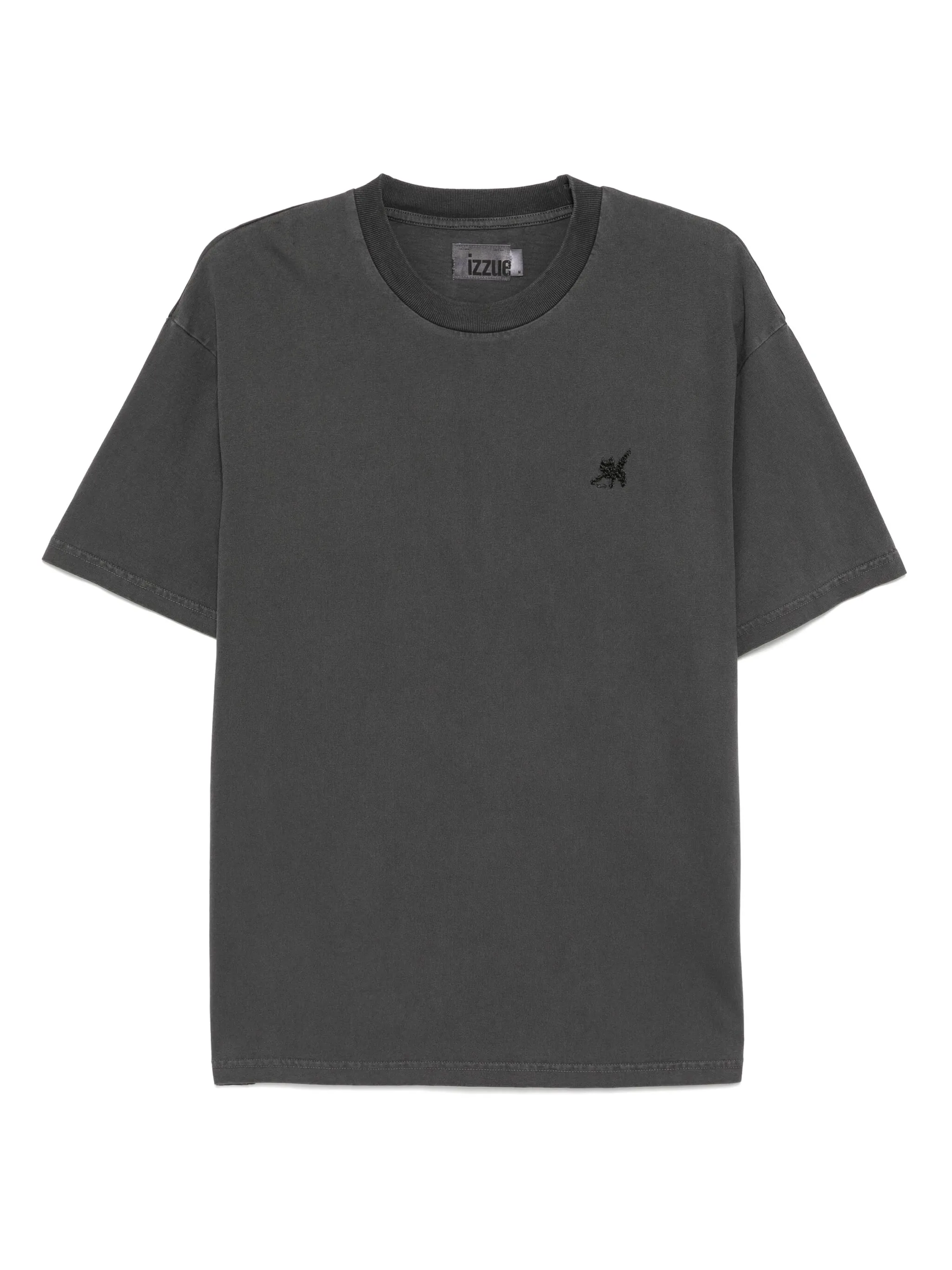 

Футболка с вышивкой Izzue, серый