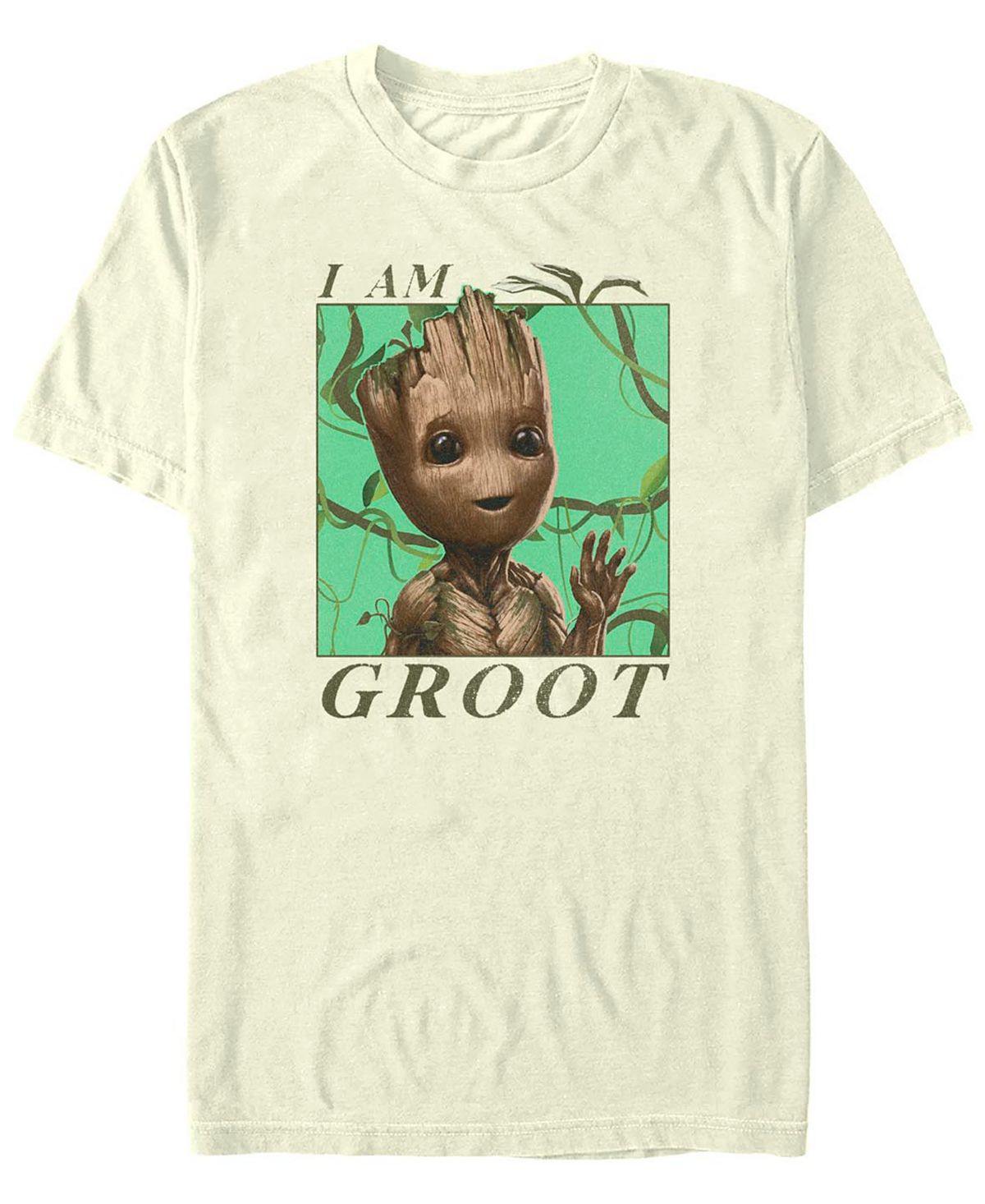 

Мужская футболка с короткими рукавами Marvel Film I am Groot Jungle Vibes Fifth Sun