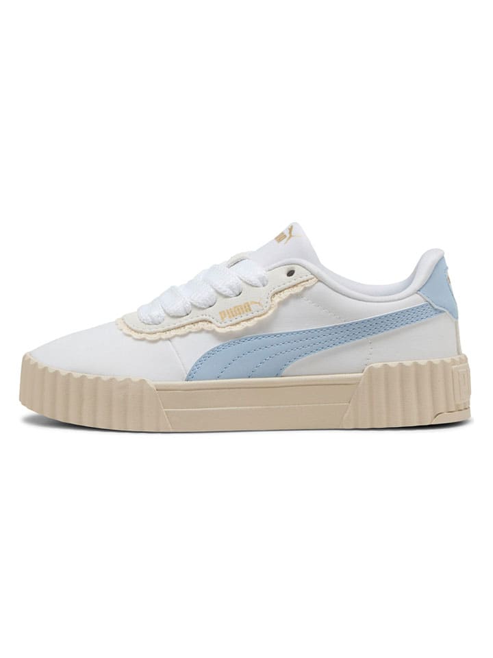 Puma Кроссовки "Carina 3.0 Memoires" кремового/светло-голубого цвета — фото 3