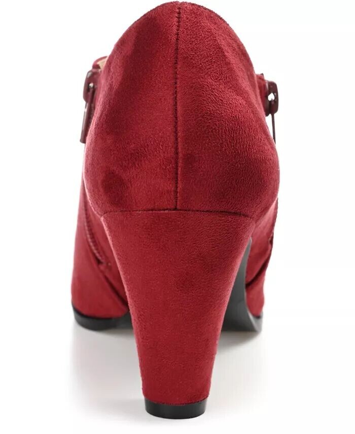 Женские полусапоги Sanzi с боковой молнией Shooties Journee Collection, фиолетовый — фото 3