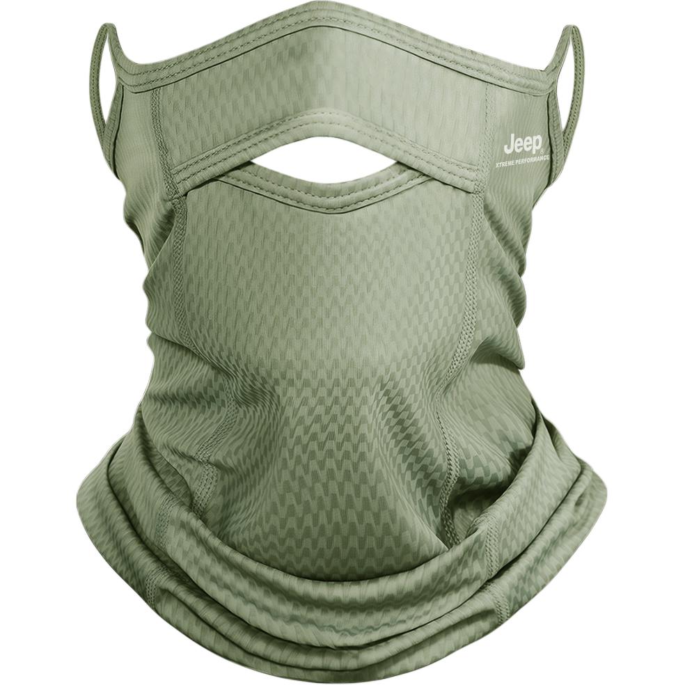 

Маска для защиты от солнца из полиамида Unisex Jeep, army зеленый