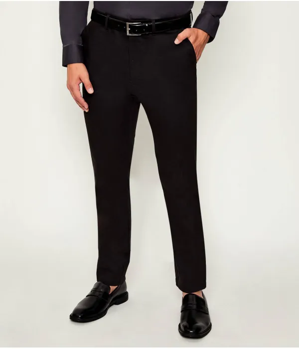 Брюки чинос Slim fit Calvin Klein, черный — фото 3