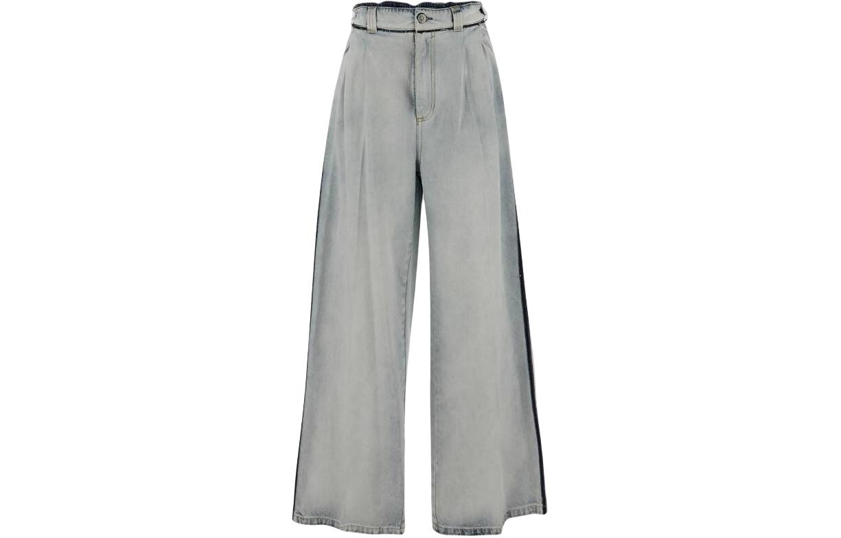 

Джинсы унисекс светло-голубые Maison Margiela