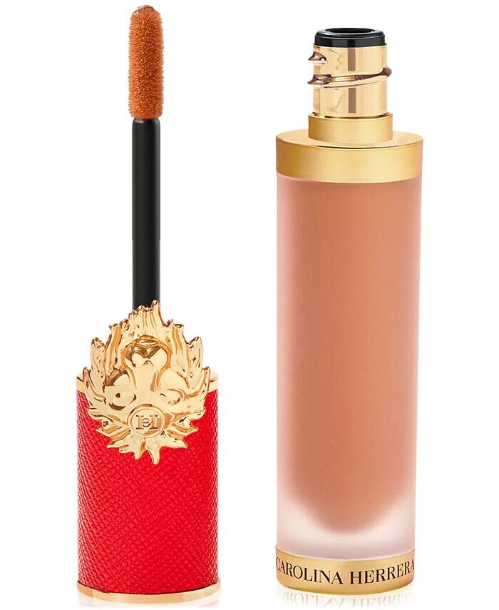 

Матовая жидкая губная помада Good Girl Velvet Matte Liquid Lipstick Carolina Herrera, цвет 542 - Nude Fatal