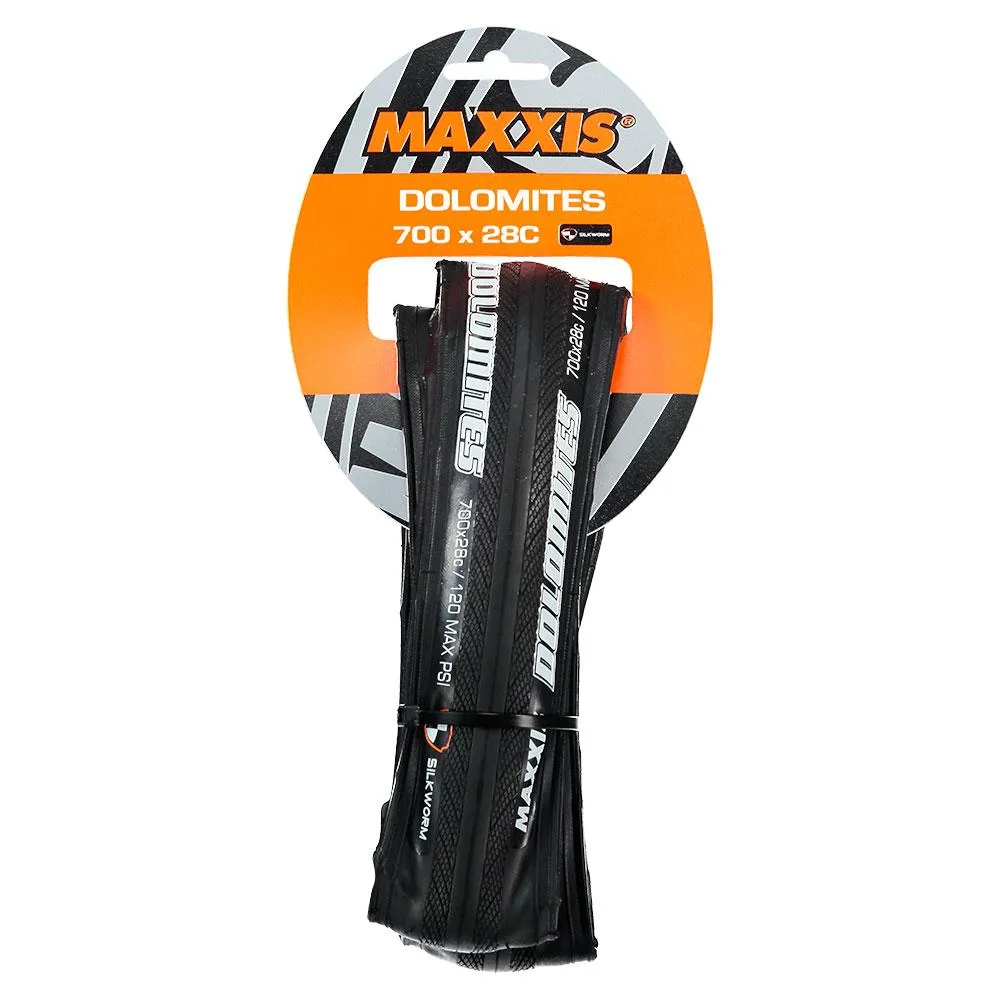 

Дорожная шина Maxxis Dolomites Silkworm 60 TPI 700C x 28, черный